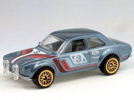 Hot Wheels 2021 Multipack Exclusive, '70 Ford Escort RS1600, NEW/LOOSE, dark silver
