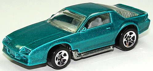 Hot Wheels 1996 Multipack Exclusive, Blown Camaro, NEW/LOOSE, metallic dark aqua
