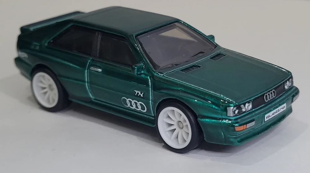 Hot Wheels 2025 #016/250 '87 Audi Quattro, SUPER TREASURE HUNT, NEW/LOOSE, spectraflame teal