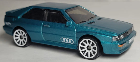 Hot Wheels 2025 #016/250 '87 Audi Quattro, NEW/LOOSE, teal