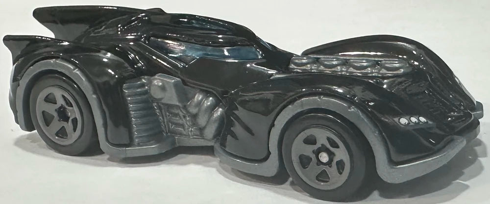 Hot Wheels 2025 #054/250, Arkham Asylum Batmobile, NEW/LOOSE, black
