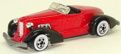 Hot Wheels 1993 #215 Auburn 852, NEW/LOOSE, red