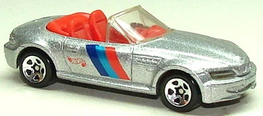 Hot Wheels 1997 First Editions #6/12 BMW M Roadster, NEW/LOOSE, silver