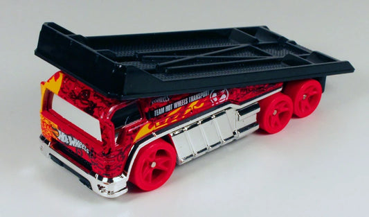 Hot Wheels 2012 Team Hot Wheels High-Speed Wheel Line, Back Slider, NEW/LOOSE, red