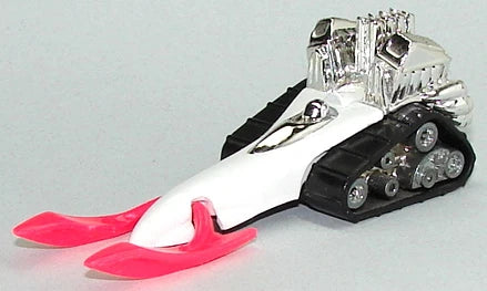 Hot Wheels 1995 #352 Big Chill, NEW/LOOSE, white/pink skis