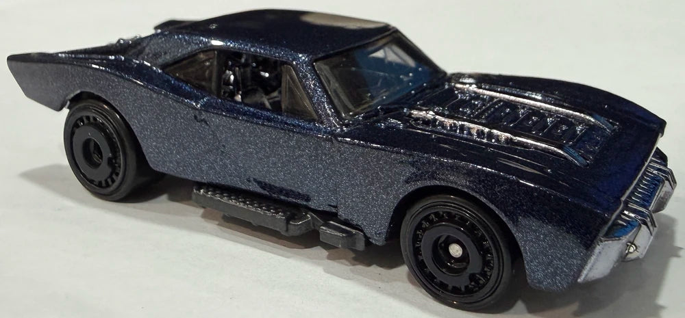 Hot Wheels 2026 #004/250, Batmobile, NEW/LOOSE, metalflake gunmetal blue