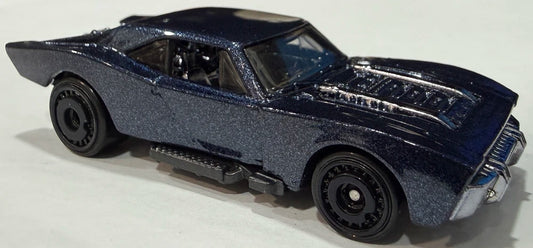 Hot Wheels 2026 #004/250, Batmobile, NEW/LOOSE, metalflake gunmetal blue