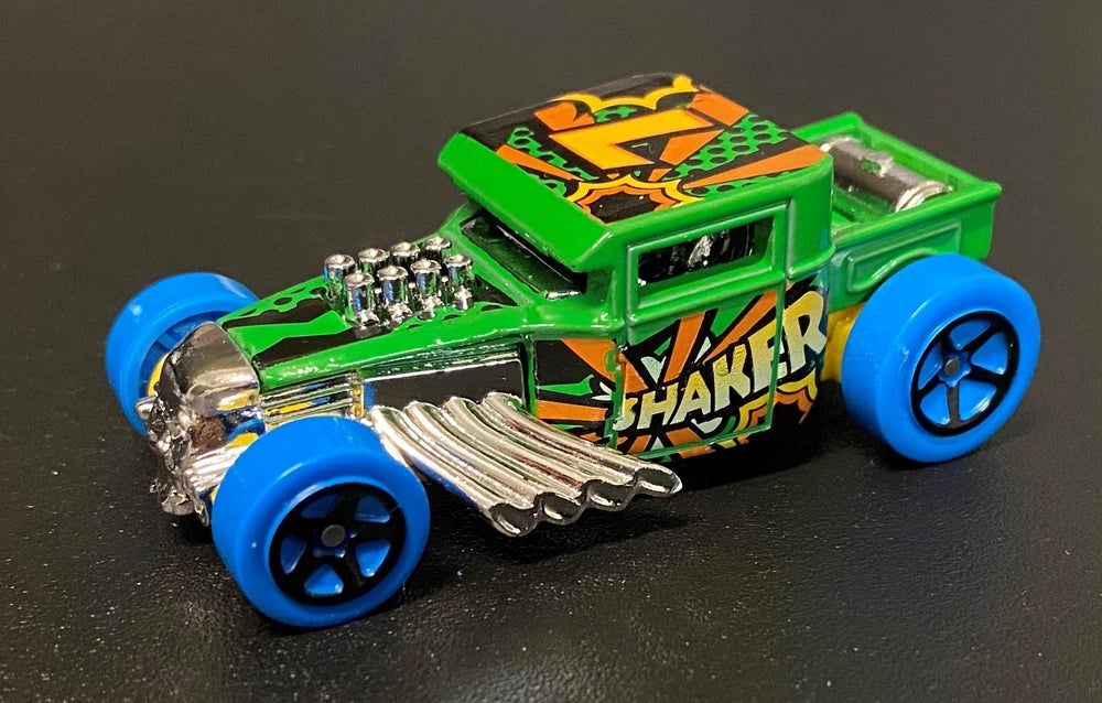 Hot Wheels 2020 #159/250, Bone Shaker, NEW/LOOSE, green