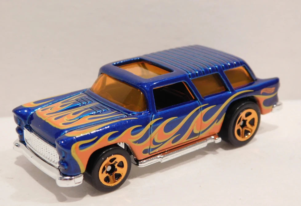 Hot Wheels 2018 #146/365 Classic Nomad, NEW/LOOSE, blue