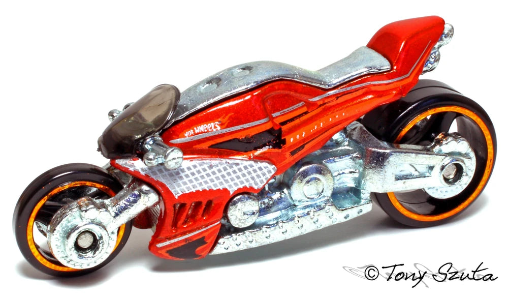Hot Wheels 2010 #155/240, Canyon Carver, NEW/LOOSE, metalflake dark orange