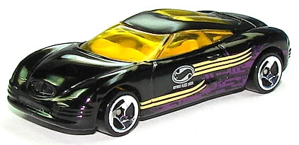 Hot Wheels 2000 #004, Chrysler Thunderbolt, NEW/LOOSE, black