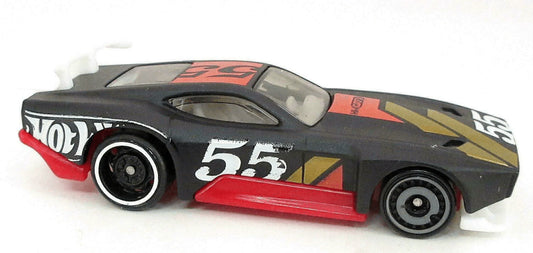 Hot Wheels 2023 #100/250 Count Muscula, NEW/LOOSE, matte black