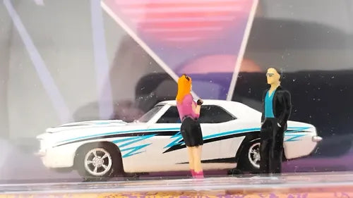 M2 Machines, 80s Overdrive, 1969 Chevrolet Camaro, NEW/LOOSE, white (no figures)