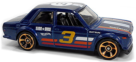 Hot Wheels 2022 Mystery Model, Datsun Bluebird 510, NEW/LOOSE, blue