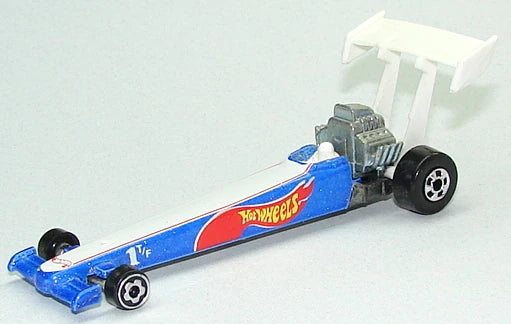 Hot Wheels 1995 #278 Dragster, NEW/LOOSE, metallic blue