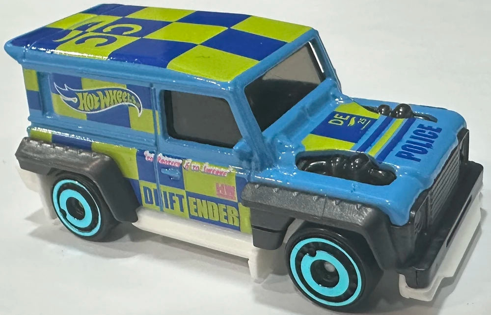 Hot Wheels 2025 #114/250, Drift-Ender, NEW/LOOSE, light blue