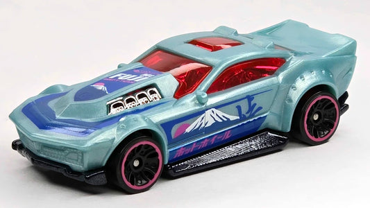 Hot Wheels 2022 Mystery Models (Series 3), Drift Rod, NEW/LOOSE, aqua