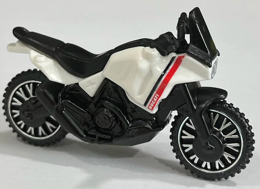 Hot Wheels 2023 #067/250 Ducati DesertX, NEW/LOOSE, white