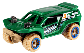 Hot Wheels 2019 Multipack Exclusive, Dune Crusher, PREOWNED/LOOSE, green