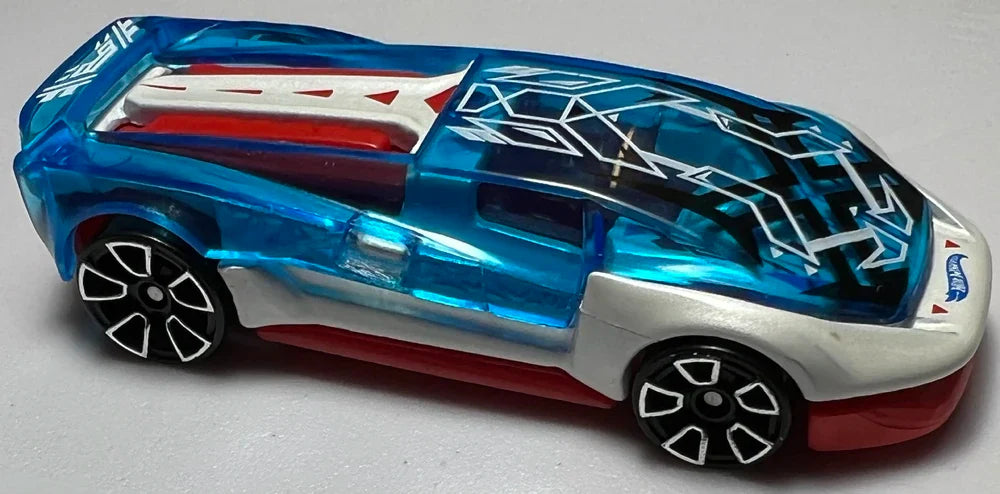 Hot Wheels 2025 #065/250 El Viento, NEW/LOOSE, clear blue