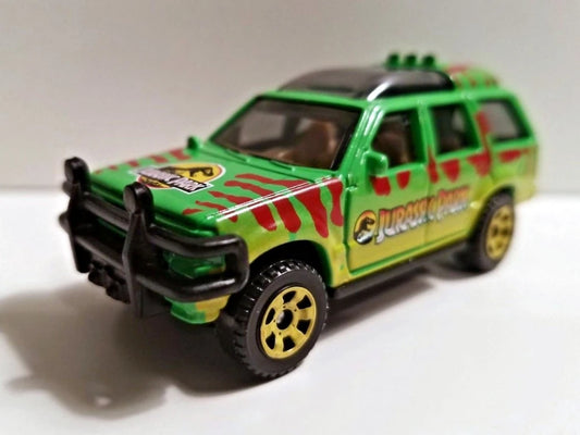 Matchbox 2018 Jurassic Park, '93 Ford Explorer, NEW/LOOSE, green