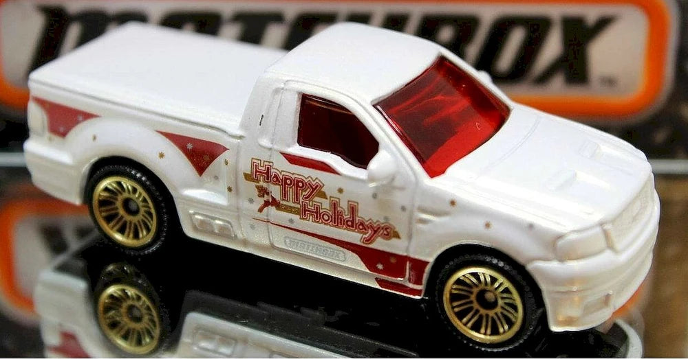 Matchbox 2019 Multipack Exclusive, Ford F-150 Lightning, NEW/LOOSE, pearl white