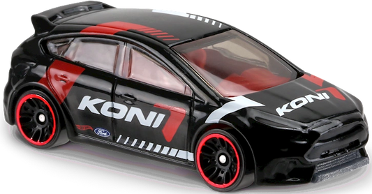 Hot Wheels 2017 #176/365, Ford Focus RS, NEW/LOOSE, black