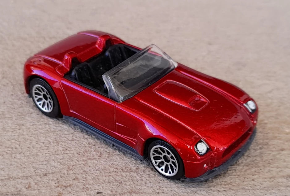 Matchbox 2006 MBX Metal #08 Ford Shelby Cobra Concept, NEW/LOOSE, deep red