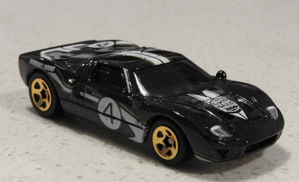Hot Wheels 2021 #078/250	Ford GT-40, PREOWNED/LOOSE, black