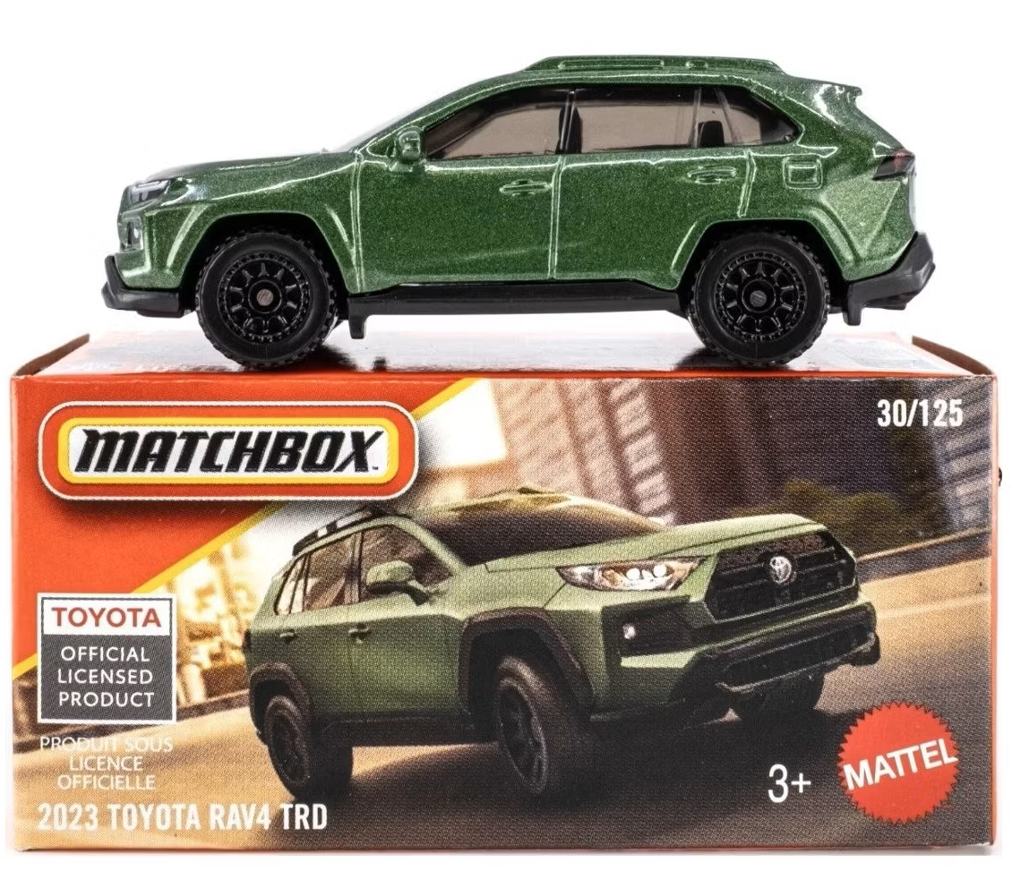 Matchbox 2026 Power Grabs #030/100, 2023 Toyota RAV4 TRD, green
