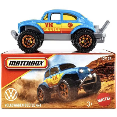 Matchbox 2025 Power Grabs #12/125, Volkswagen Beetle 4x4, blue