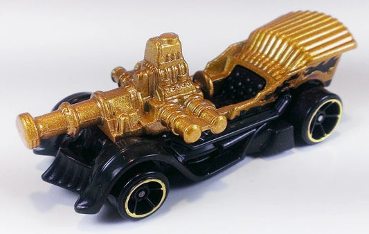 Hot Wheels 2015 #060/250 Grese Rod, NEW/LOOSE, metalflake gold