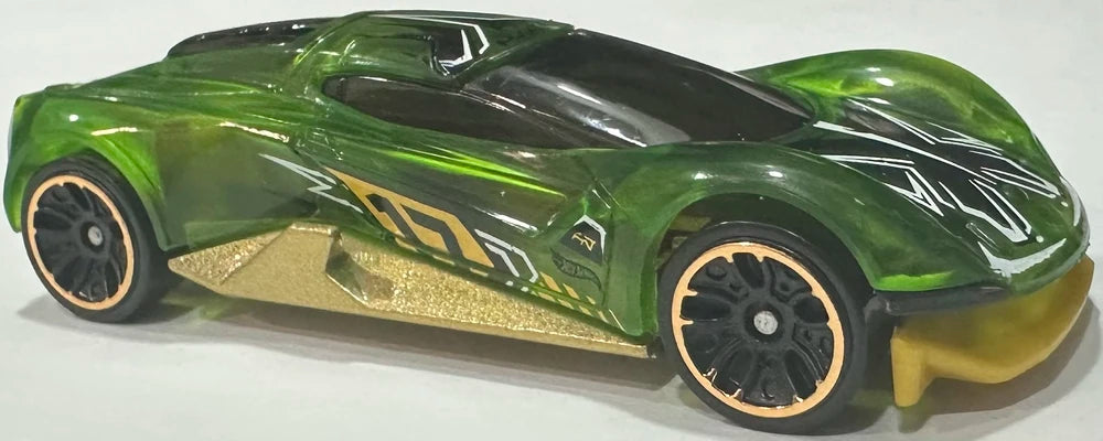 Hot Wheels 2025 #037/250 Crescendo, NEW/LOOSE, translucent green