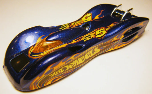 Hot Wheels 2003 #049 Ground FX, NEW/LOOSE, metalflake blue