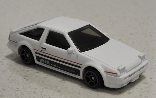 Hot Wheels 2022 #017/250 Toyota AE86 Sprinter Trueno, NEW/LOOSE, matte white