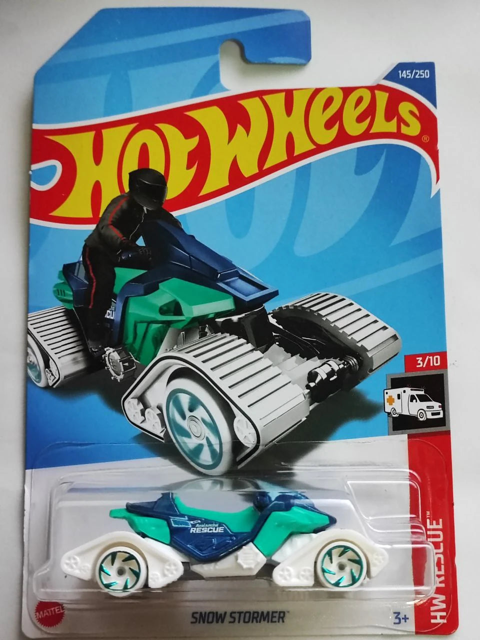 Hot Wheels 2022 #145/250 Snow Stormer, dark blue
