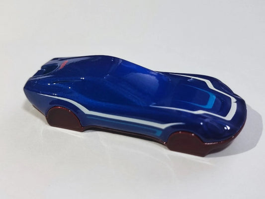 Hot Wheels 2023 #023/250 Coupe Clip, NEW/LOOSE, anodized blue indigo