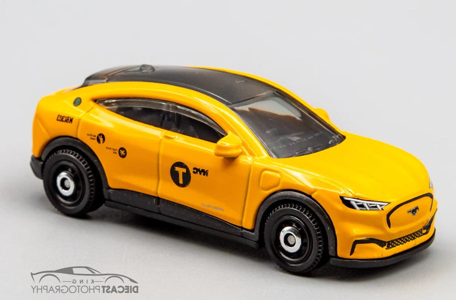 Matchbox 2023 #022/100 2021 Ford Mustang Mach-E, NEW/LOOSE, yellow