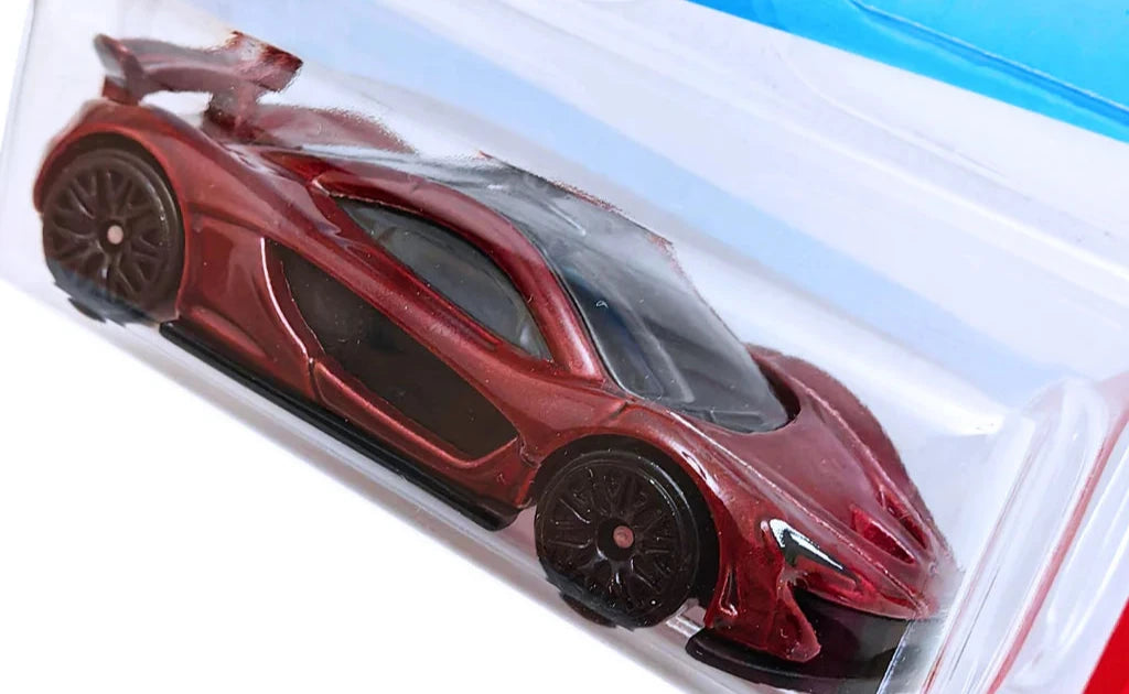 Hot Wheels 2024 #165/250 McLaren P1, NEW/LOOSE, maroon