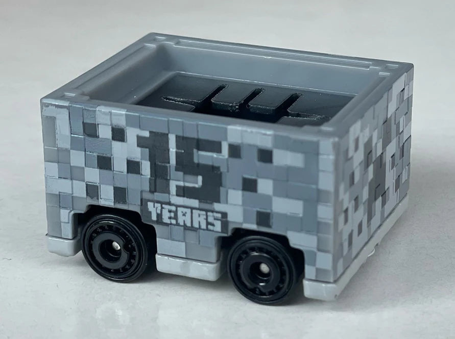Hot Wheels 2024 #136/250 Mine Cart, NEW/LOOSE, grey