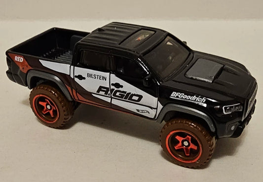 Hot Wheels 2024 #198/250 '20 Toyota Tacoma, TARGET RED EDITION, NEW/LOOSE, black