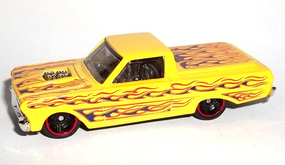 Hot Wheels 2015 #212/250 '65 Ford Ranchero, NEW/LOOSE, yellow