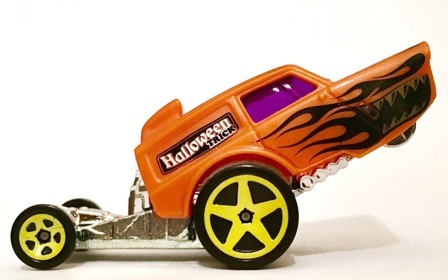 Hot Wheels 2017 #005/365, HW Poppa Wheelie, NEW/LOOSE, orange