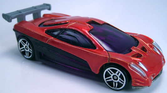 Hot Wheels 2002 #036 HW Prototype 12, NEW/LOOSE, metalflake dark orange