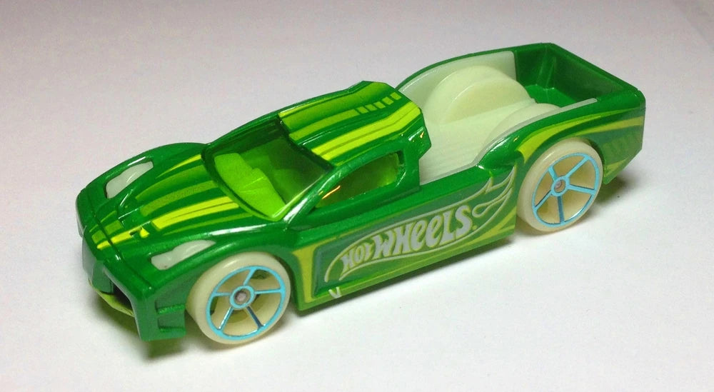Hot Wheels 2014 #186/250 Hypertruck, NEW/LOOSE, metalflake green