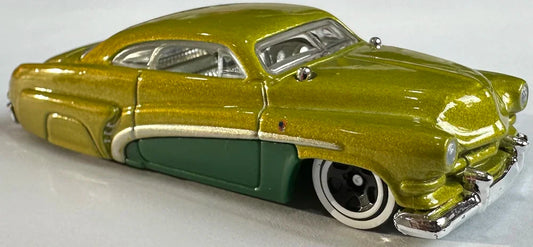 Hot Wheels 2024 #143/250 Hirohata Merc, NEW/LOOSE, metalflake apple green