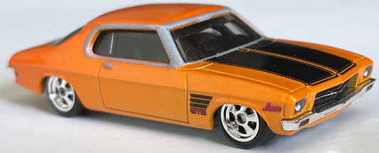 Hot Wheels Boulevard Series #53, '73 Holden Monaro GTS, NEW/LOOSE, indy orange metallic
