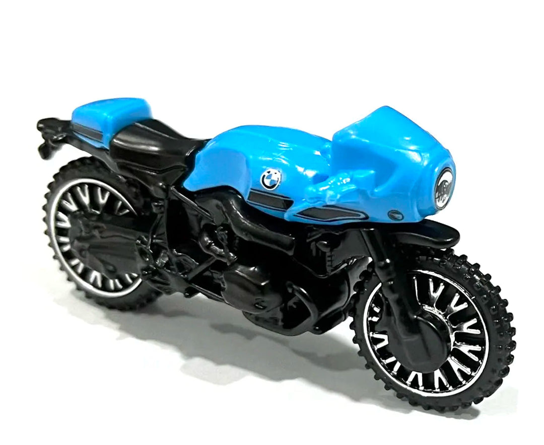 Hot Wheels 2023 #068/250 BMW R nineT Racer, TREASURE HUNT, NEW/LOOSE, atomic blue