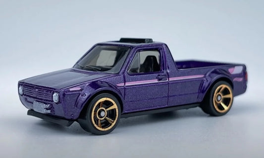 Hot Wheels 2022 Volkswagen Series 5/8, Volkswagen Caddy, NEW/LOOSE, metalflake royal purple