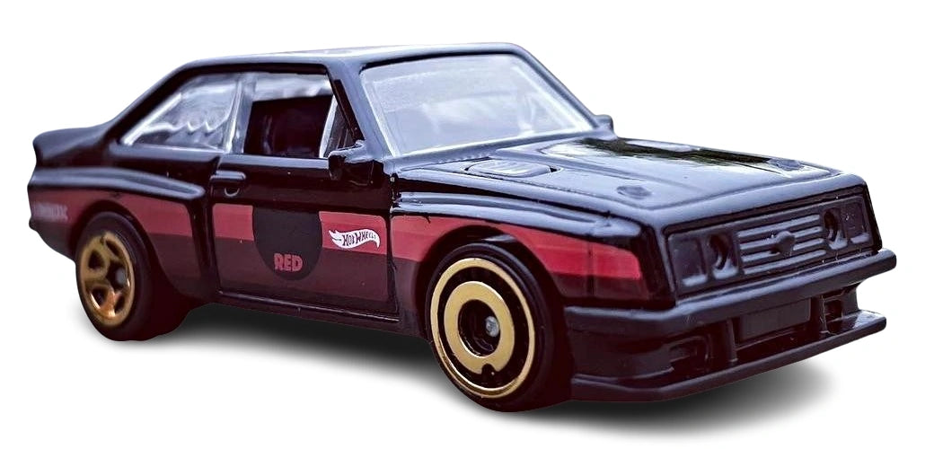 Hot Wheels 2023 #004/250 Ford Escort RS2000,TARGET RED EDITION, NEW/LOOSE, black